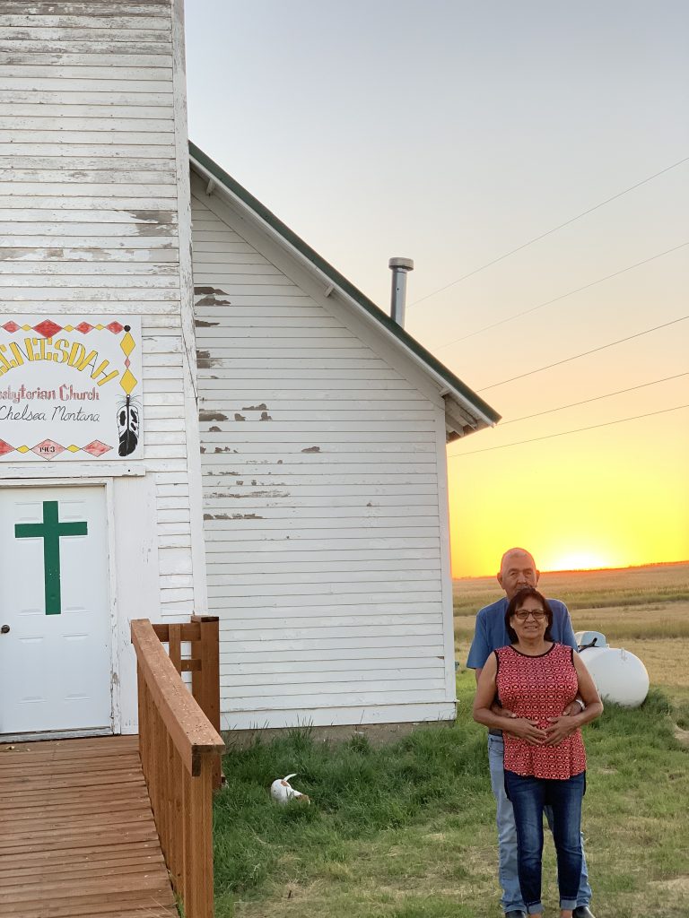 Larry Hamilton of Poplar, Montana